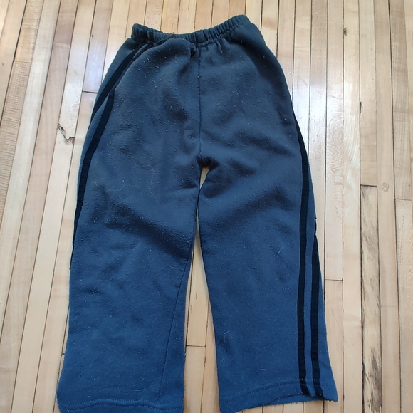 🔴5/$10 Cozy Grey Sweatpants with Black Stripes - Picture 2 of 2